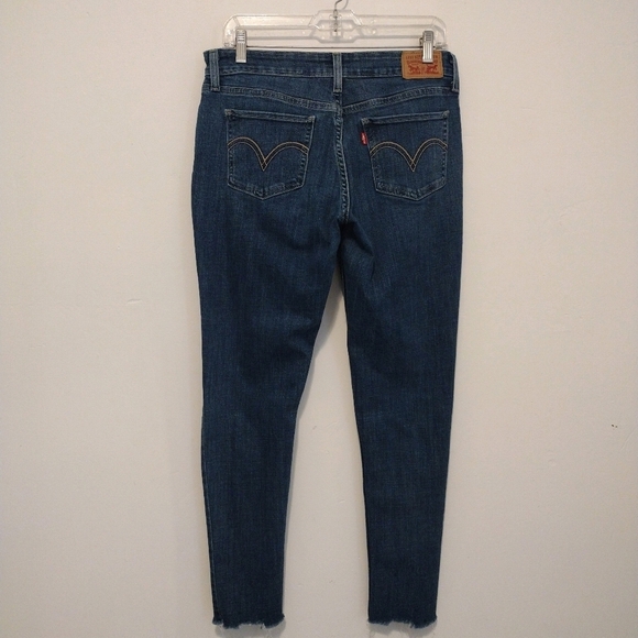 Levi's - 30x28 535™ Super Skinny Distressed Jeans - Picture 8 of 15